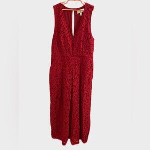 Moulinette Soeurs Scarlet Lace Jumpsuit‎ size 4